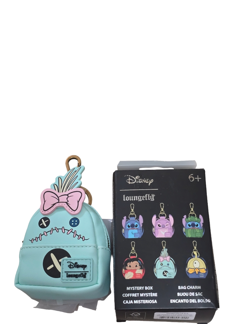 Loungefly Disney Scrump Mini Backpack Bag Charm Keychain NWT Open Box - Picture 1 of 2